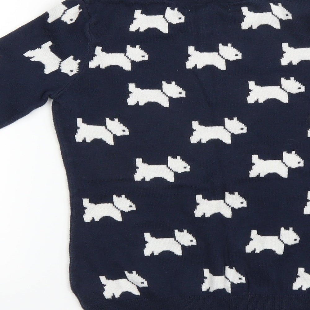 Blue Zoo Boys    Pullover Jumper Size 5-6 Years  - Dogs