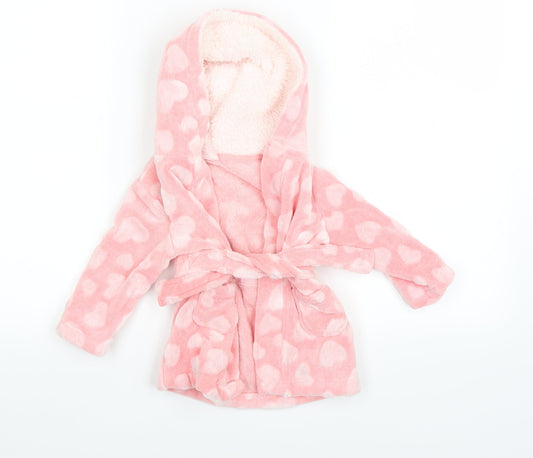 Earlydays Girls Pink Polka Dot  Capri Gown Size 6-9 Months