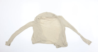Shana Womens Beige   Cardigan Jumper Size 10