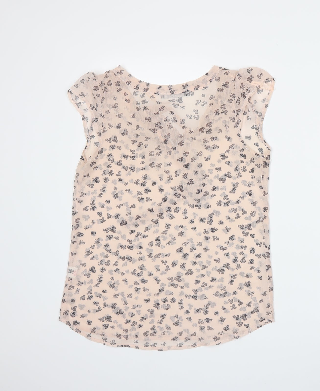 Womens UK Size 10 Atmosphere Pink Basic Blouse