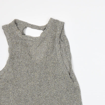 Womens UK Size 6 Atmosphere Grey Basic Tank