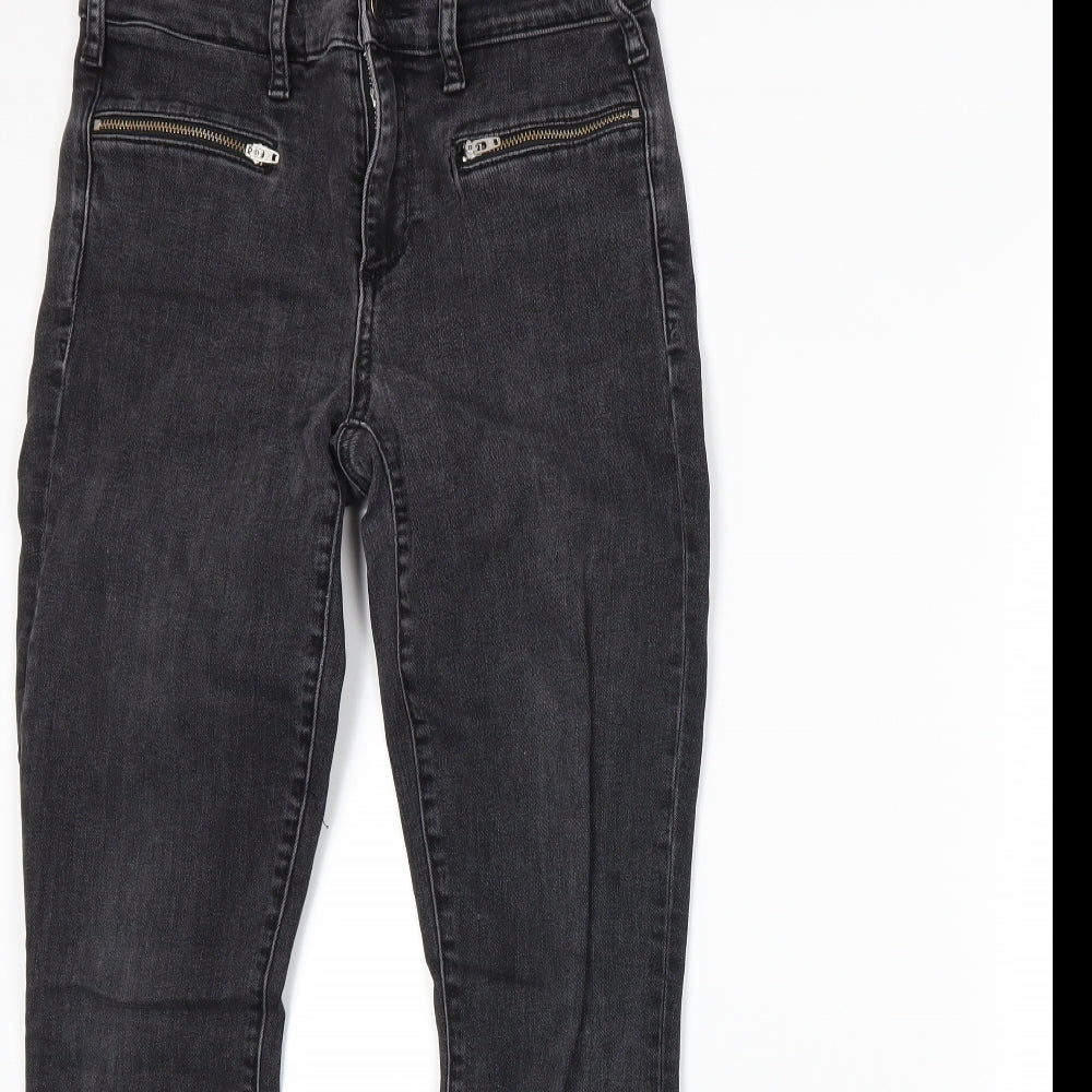 Gap Womens Grey  Denim Skinny Jeans Size 6 L25 in