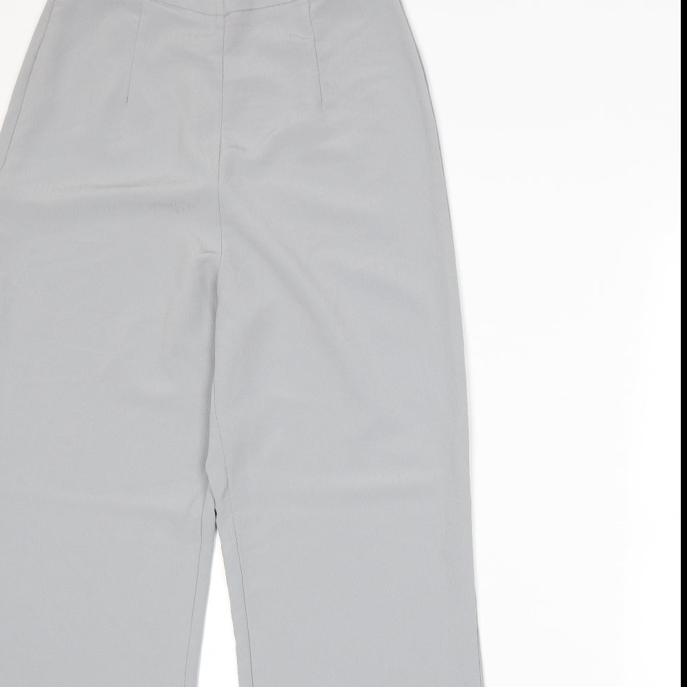 Womens UK Size 6 Misspap Regular Fit  Grey Trousers