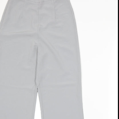 Womens UK Size 6 Misspap Regular Fit  Grey Trousers