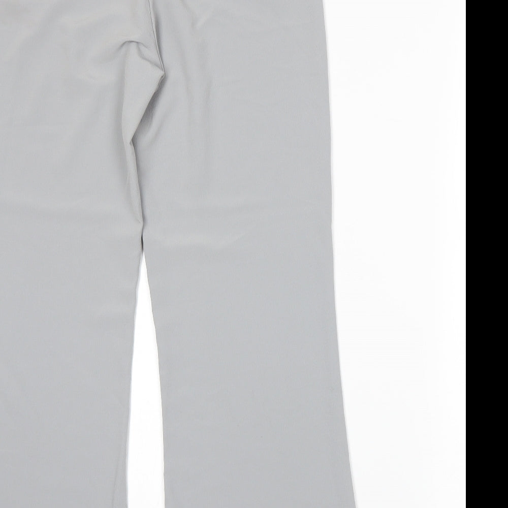 Womens UK Size 6 Misspap Regular Fit  Grey Trousers