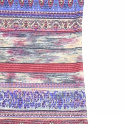 kiah Womens Blue Paisley  Bodycon  Size 8