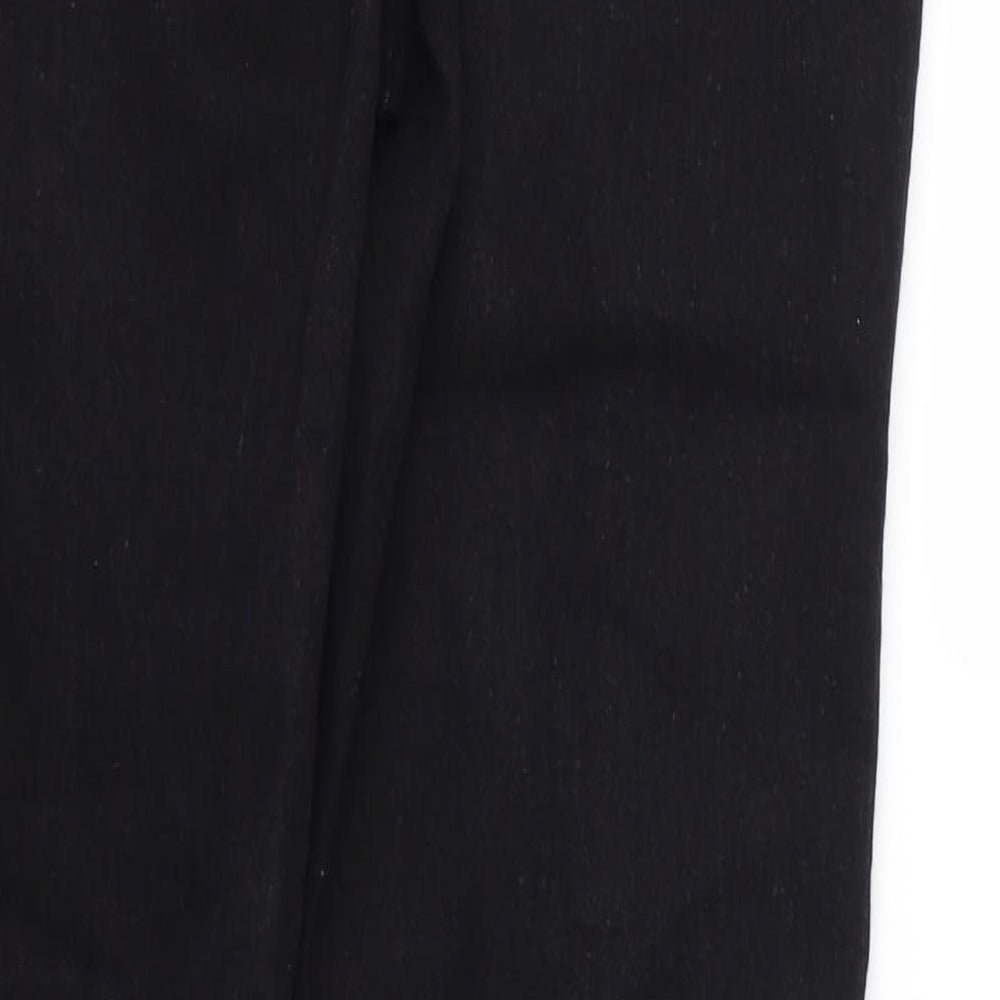 Womens UK Size 10 Studio Regular Fit Skinny Black Jeans