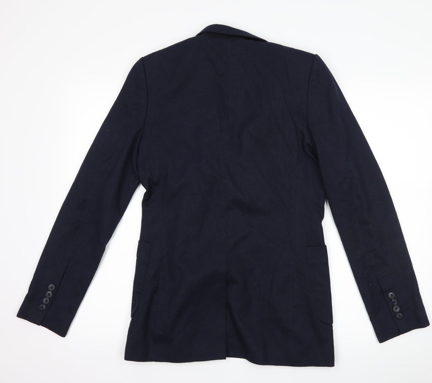 Mens UK Size 34 Topman Regular Blue Suit Jacket
