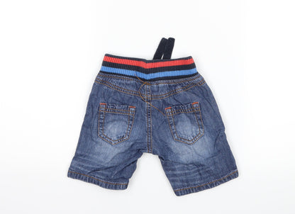 Boots Mini Club Boys Blue  Denim Cropped Jeans Size 6-9 Months