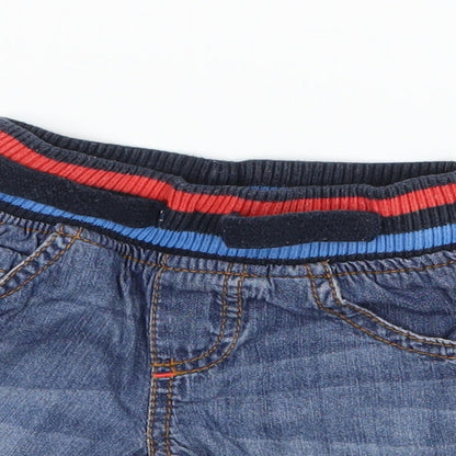 Boots Mini Club Boys Blue  Denim Cropped Jeans Size 6-9 Months