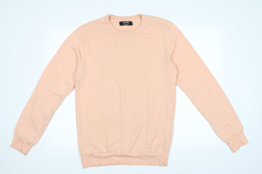 Womens UK Size S Pull and Bear Pink Pullover Sweatshirt