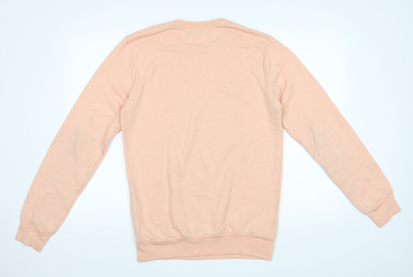 Womens UK Size S Pull and Bear Pink Pullover Sweatshirt