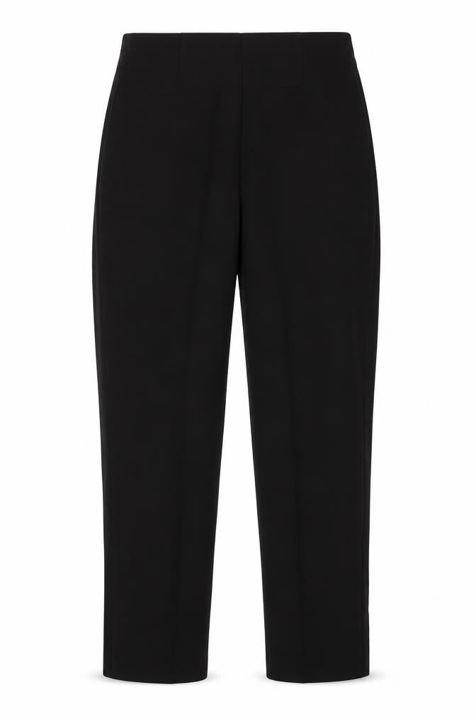 Womens UK Size 10 Papaya Regular Fit  Black Trousers