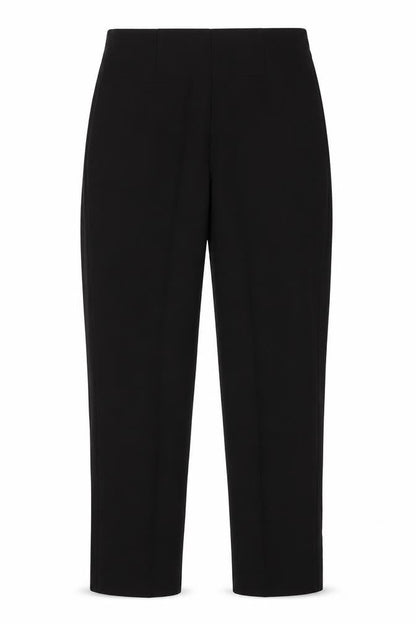 Womens UK Size 10 Papaya Regular Fit  Black Trousers
