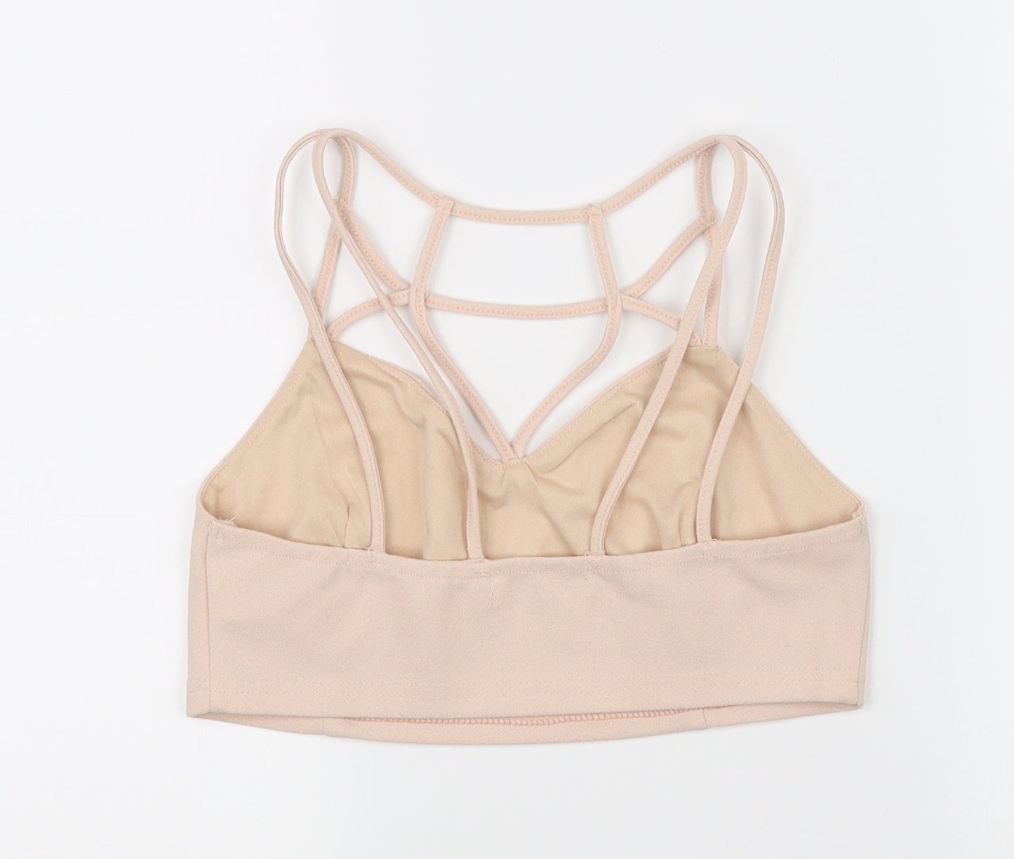 Womens UK Size M Vera & Lucy Pink Cropped Tank