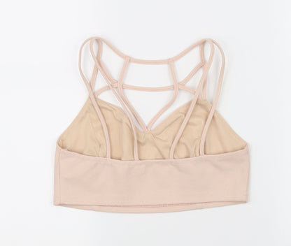 Womens UK Size M Vera & Lucy Pink Cropped Tank
