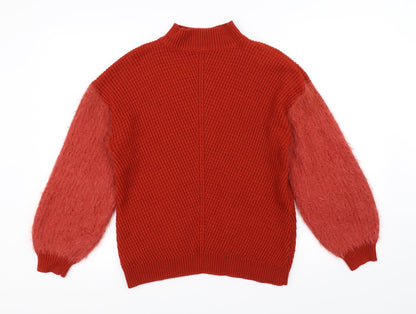 Primark Womens Red   Pullover Jumper Size S