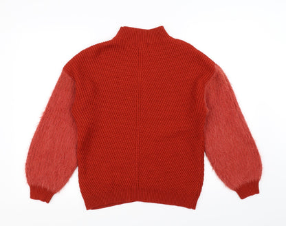 Primark Womens Red   Pullover Jumper Size S