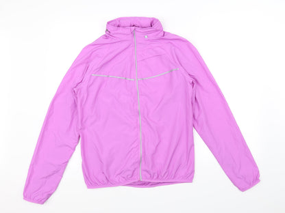 Atmosphere Womens Purple   Windbreaker Jacket Size 12