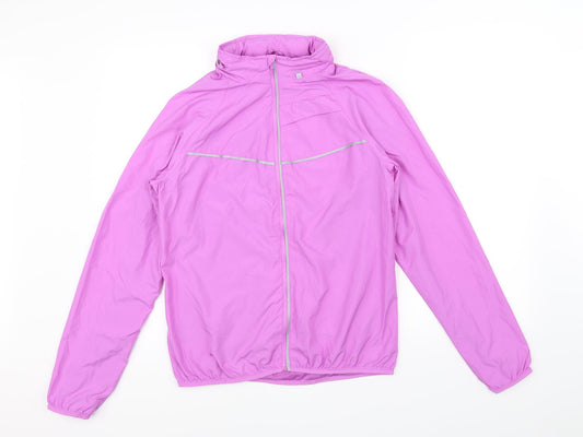 Atmosphere Womens Purple   Windbreaker Jacket Size 12