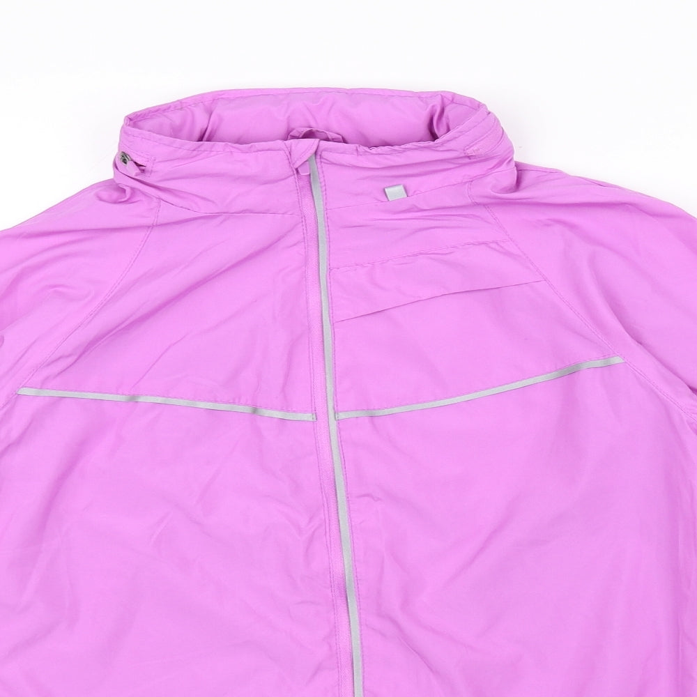 Atmosphere Womens Purple   Windbreaker Jacket Size 12