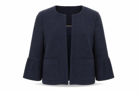 Womens UK Size 10 Per Una Blue Jacket