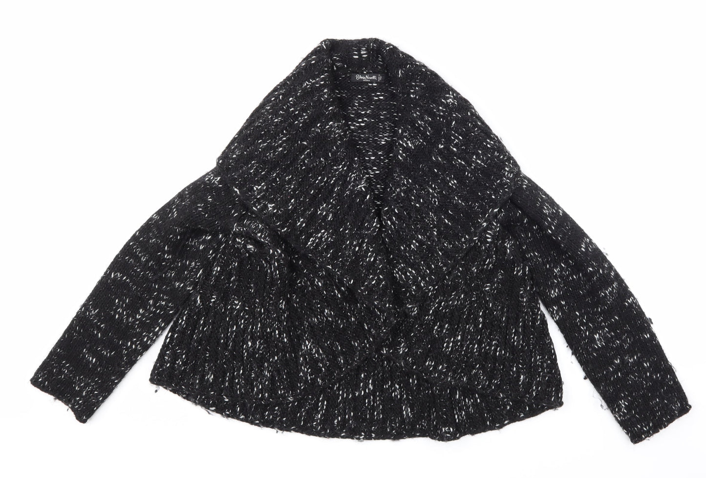Shima Novelli Womens Black  Knit Cardigan Jumper Size 14