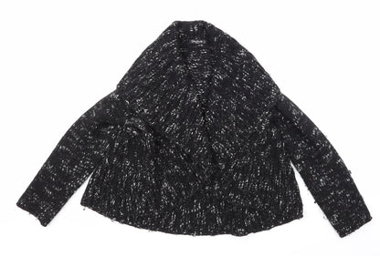 Shima Novelli Womens Black  Knit Cardigan Jumper Size 14