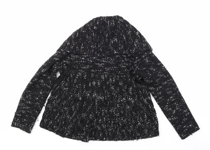 Shima Novelli Womens Black  Knit Cardigan Jumper Size 14