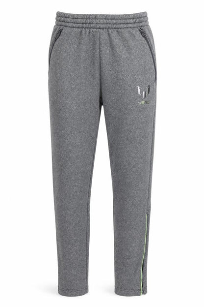 Front view of Preworn boys’ grey jogger trousers