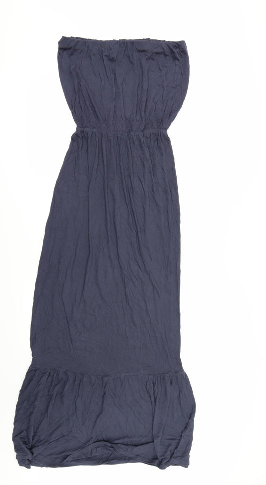 Topshop Womens Blue   Maxi  Size 8