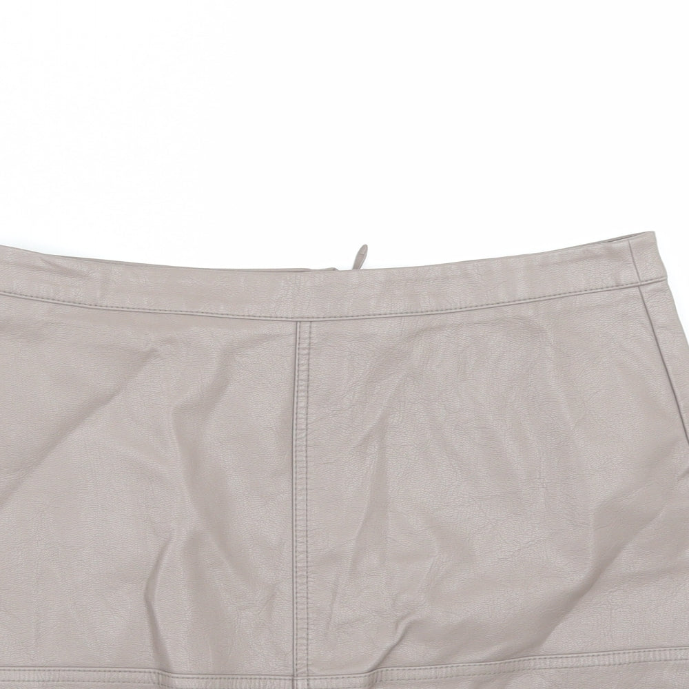 George Womens Beige   Mini Skirt Size 12