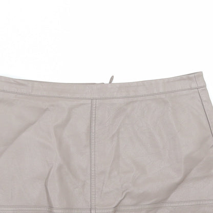 George Womens Beige   Mini Skirt Size 12
