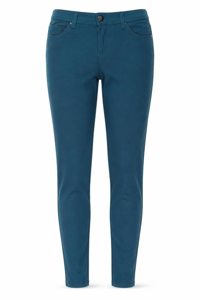Womens UK Size 8 Denim & Co. Regular Fit  Blue Trousers