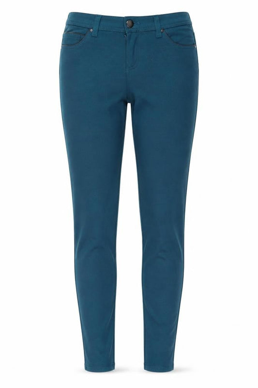 Womens UK Size 8 Denim & Co. Regular Fit  Blue Trousers