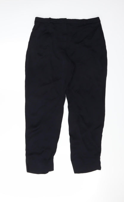 Mango Womens Blue   Trousers  Size 12 L25 in