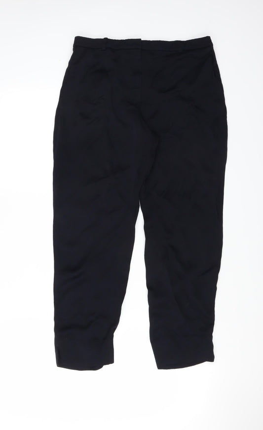 Mango Womens Blue   Trousers  Size 12 L25 in