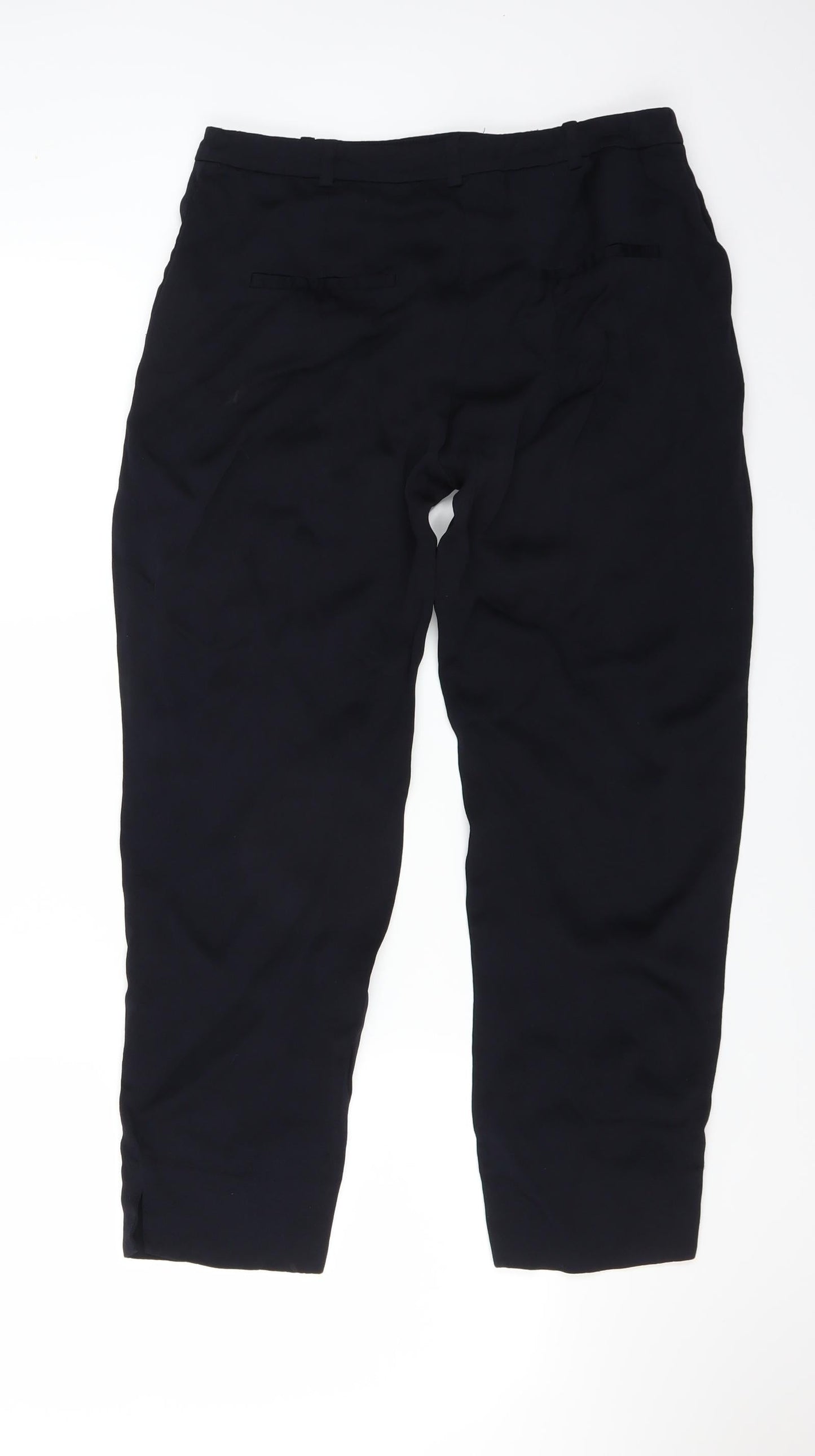 Mango Womens Blue   Trousers  Size 12 L25 in