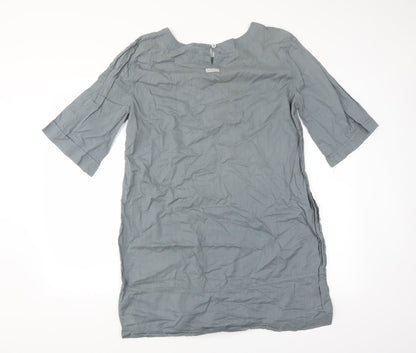 earth addict Womens Grey   Shirt Dress  Size 8