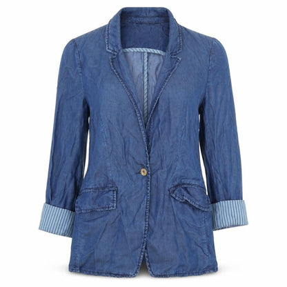 Zara Womens Blue  Denim Jacket  Size XS