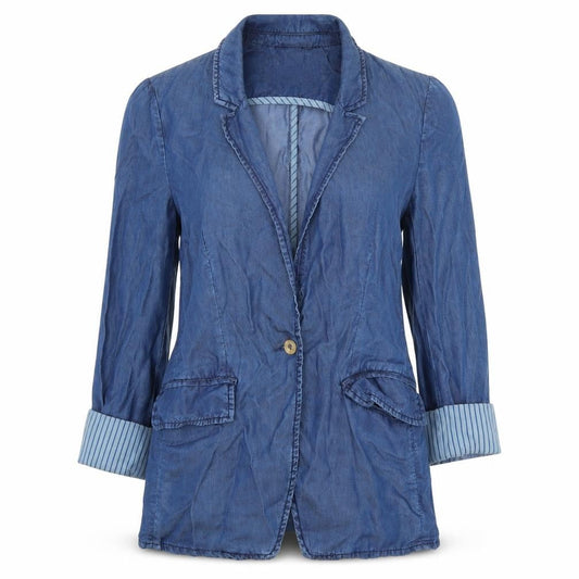 Zara Womens Blue  Denim Jacket  Size XS