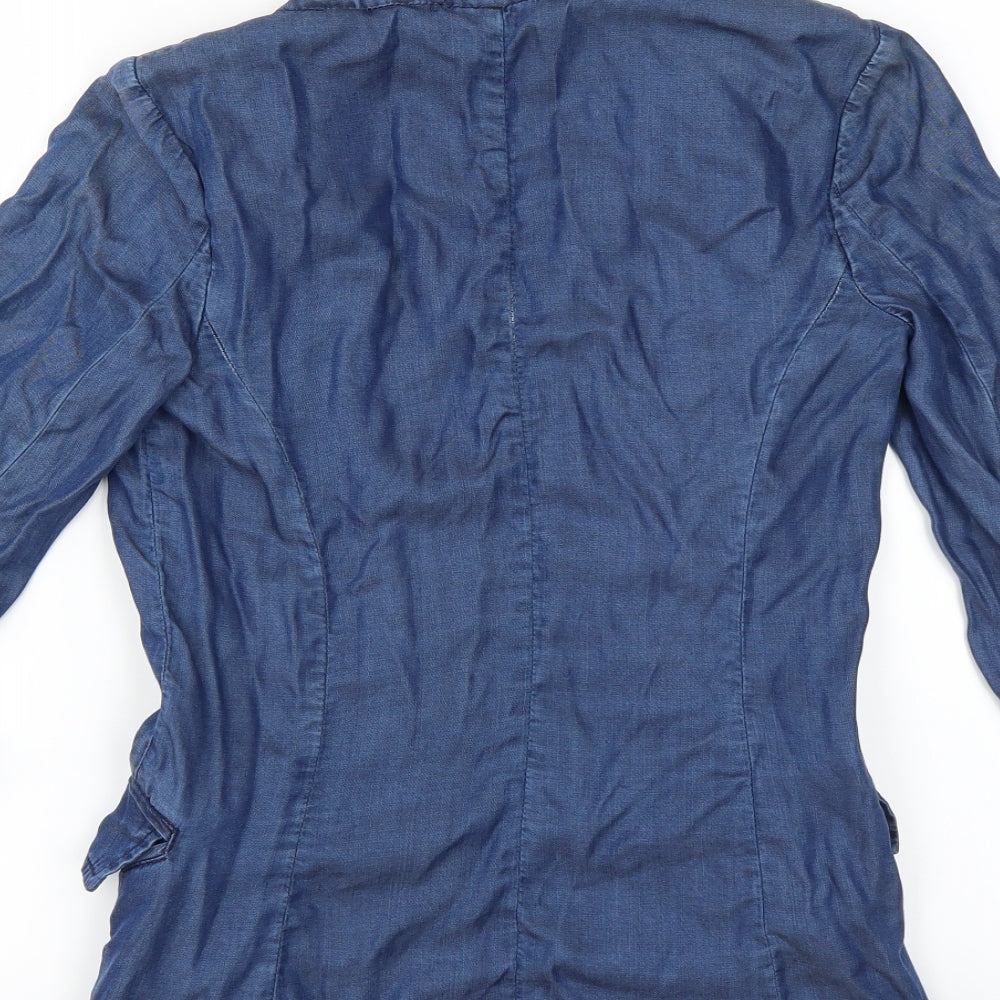 Zara Womens Blue  Denim Jacket  Size XS