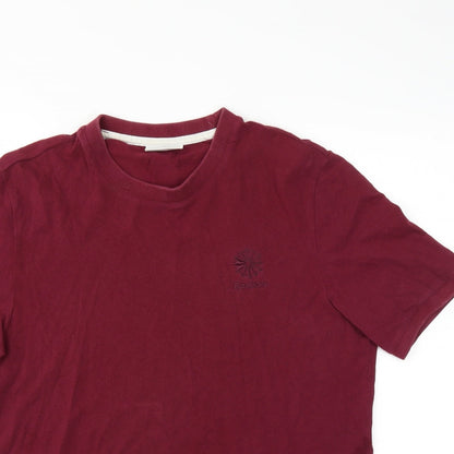 Reebok Mens Purple    T-Shirt Size S