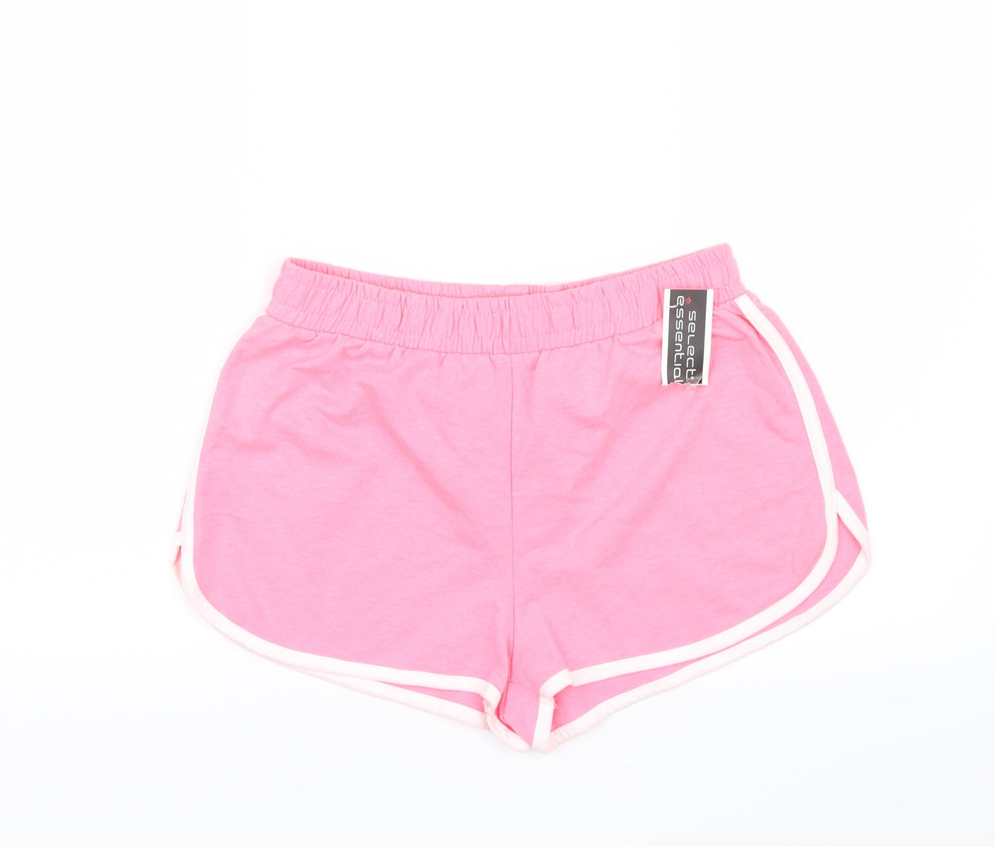 Select Womens Pink   Sweat Shorts Size 10