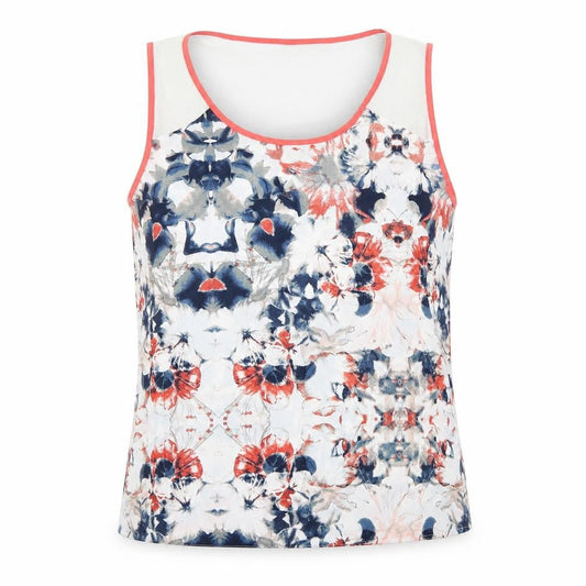 Womens UK Size 42 Only Blue Basic Tank