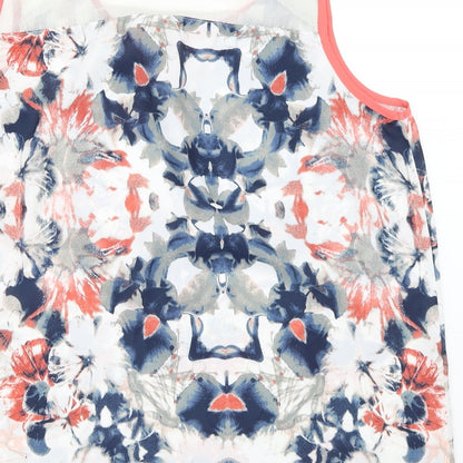 Womens UK Size 42 Only Blue Basic Tank