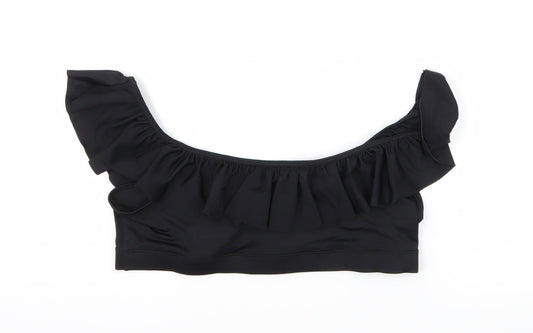 Womens UK Size M Monki Black Basic Tank