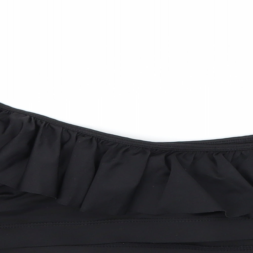 Womens UK Size M Monki Black Basic Tank