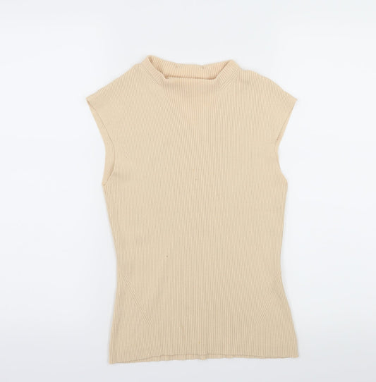 Precis Petite Womens Ivory  Jersey Pullover Jumper Size M