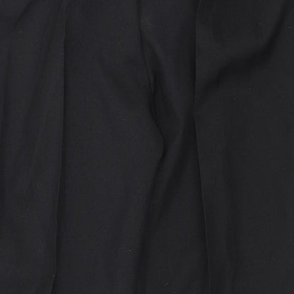 Womens UK Size 12 Preworn Regular Fit  Black Trousers